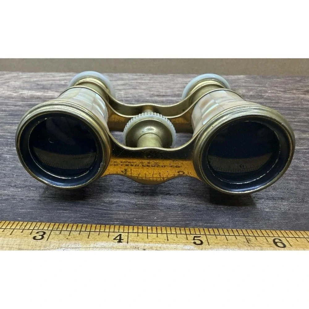 Vintage Mother of Pearl Opera Glasses Lemaire FI Paris - 3.5